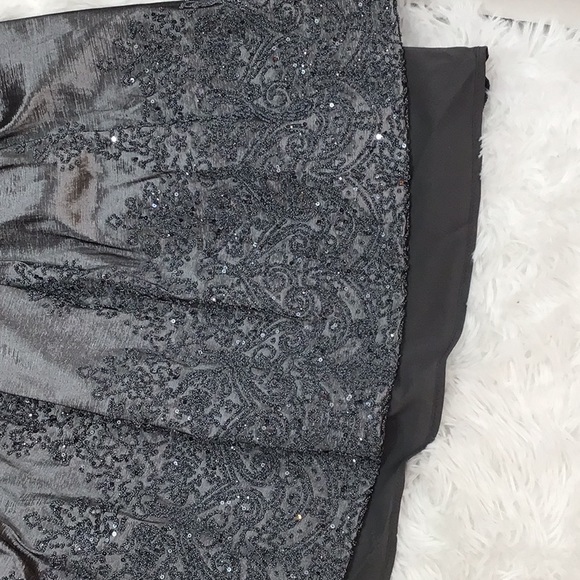 LF Leslie Fay silver gray beaded date dress 12 NWT - Picture 13 of 13